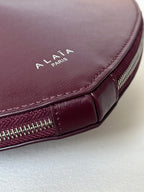 LE COEUR BAG 21 IN BURGUNDY RED CALFSKIN