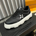 LV SNEAKER BLACK MONOGRAM CALFSKIN