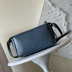 SIMPLY MINI 22 IN FIORD BLUE GRAINED CALFSKIN