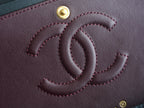 CLASSIC FLAP 25 BLACK LAMBSKIN LIGHT GOLD HARDWARE