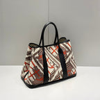 HM Garden Party 36 Multicolor Canvas and Negonda Calfskin 243402