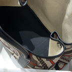 HM Garden Party 36 Multicolor Canvas and Negonda Calfskin 243402