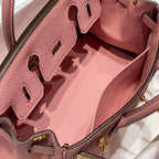 HM Birkin 20cm Rose Confetti Togo Leather Gold Hardware
