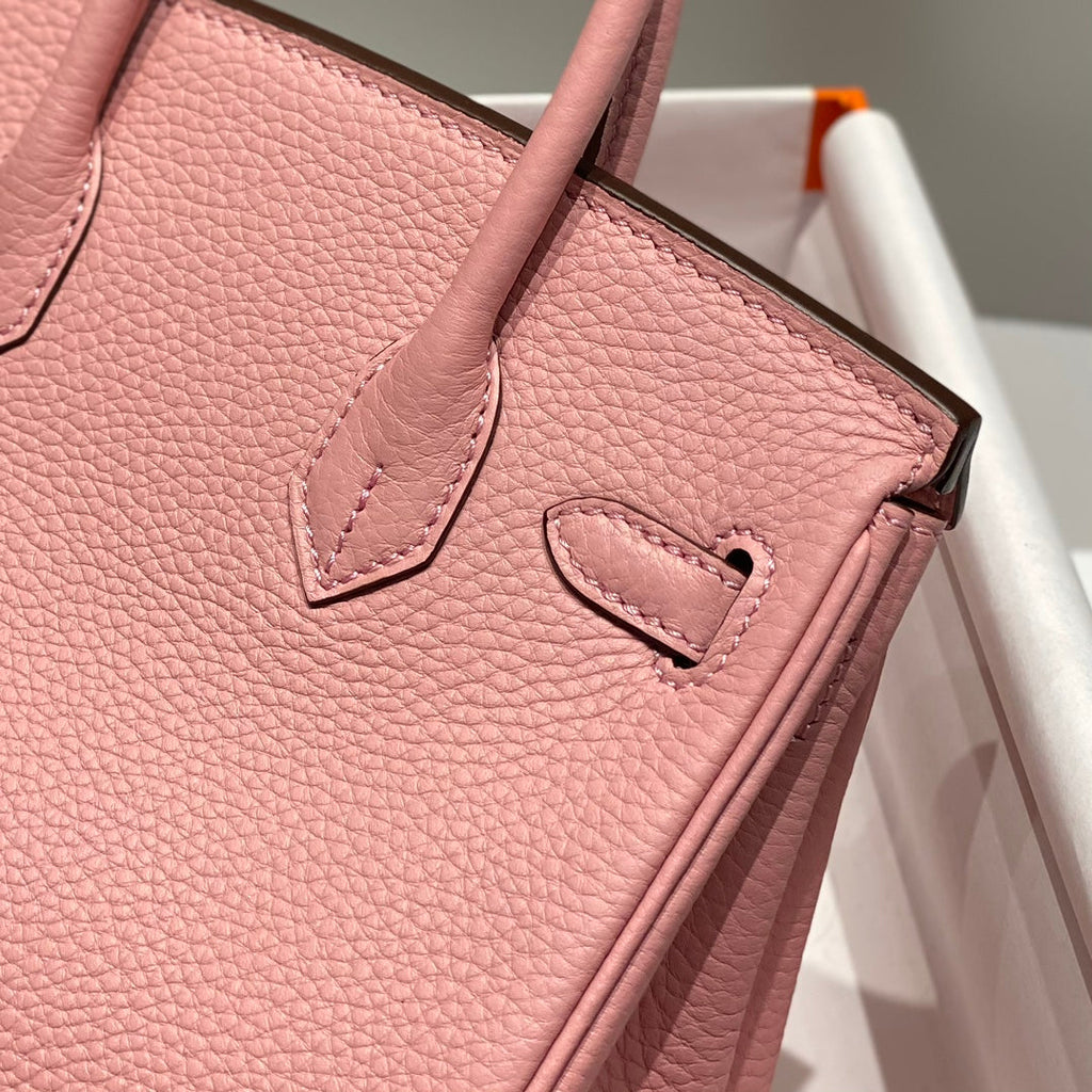 HM Birkin 20cm Rose Confetti Togo Leather Gold Hardware