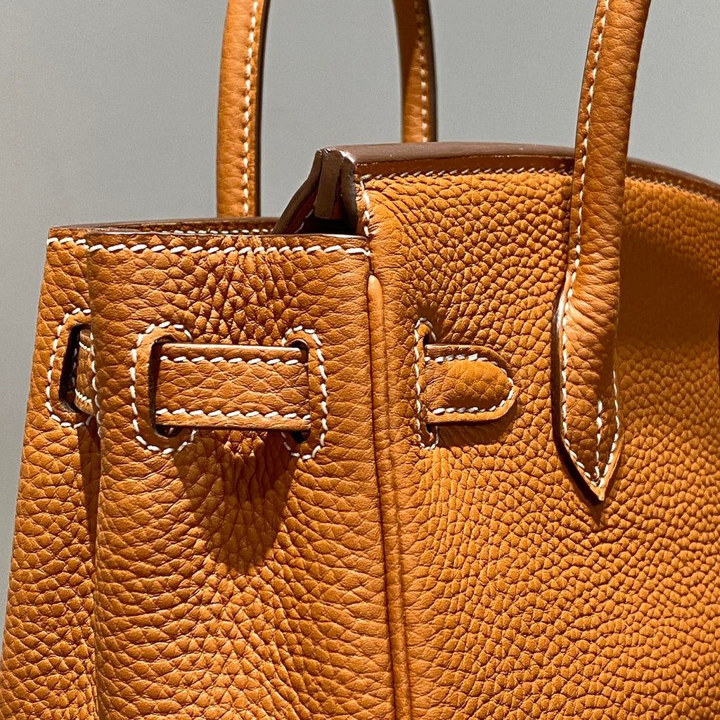 HM Birkin 20cm Gold Togo Leather Gold Hardware