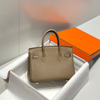 HM Birkin 20cm Etoupe Togo Leather Gold Hardware
