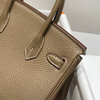 HM Birkin 20cm Etoupe Togo Leather Gold Hardware
