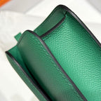 HM Constance Elan 24cm Bag Dark Green Epsom Leather Gold Hardware