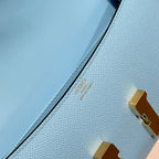 HM Constance Elan 24 Day Sky Blue Epsom Gold Hardware 237338