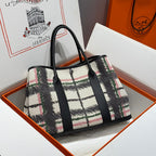 HM Garden Party 36 Multicolor Canvas and Negonda Calfskin 243186