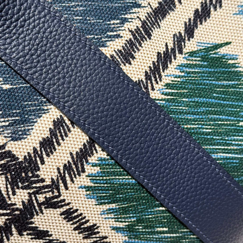 HM Garden Party 36 Multicolor Canvas and Negonda Calfskin 243180