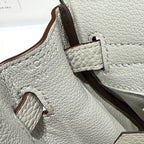 HM Birkin 35cm Pearl Grey Togo Leather Silver Hardware