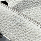 HM Birkin 35cm Pearl Grey Togo Leather Silver Hardware