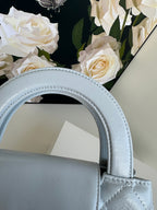 cc 24a nano 19cm kelly shopper bag cloud blue lambskin