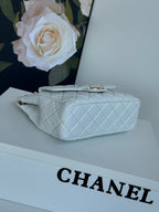 CC 23C Small Hobo Bag 21.5 Light Cloud Blue Lambskin Gold Hardware