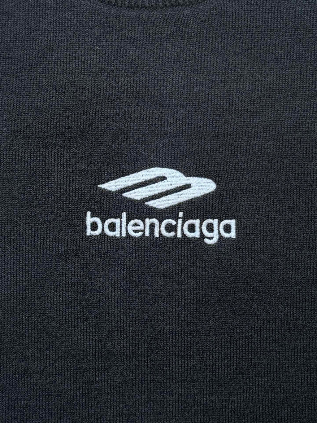 Balenciaga 25 Sweater Black Wool 0017
