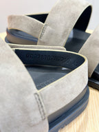 HM GENIUS SANDAL LIGHT GRAY SUEDE