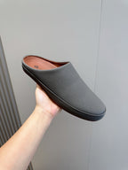 LP TOMORI SABOT MULES ANCHOR MESH CALFSKIN