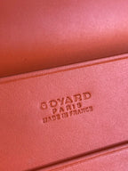 RICHELIEU WALLET 19 IN ORANGE GOYARDINE CANVAS