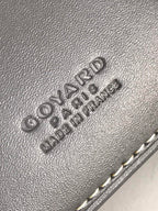 Goyard Saint-Pierre Card Wallet 11cm Grey Canvas