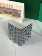 Goyard Saint-Pierre Card Wallet 11cm Grey Canvas