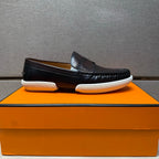 HM Men's 25 Loafer Dark Brown Cowhide 717696