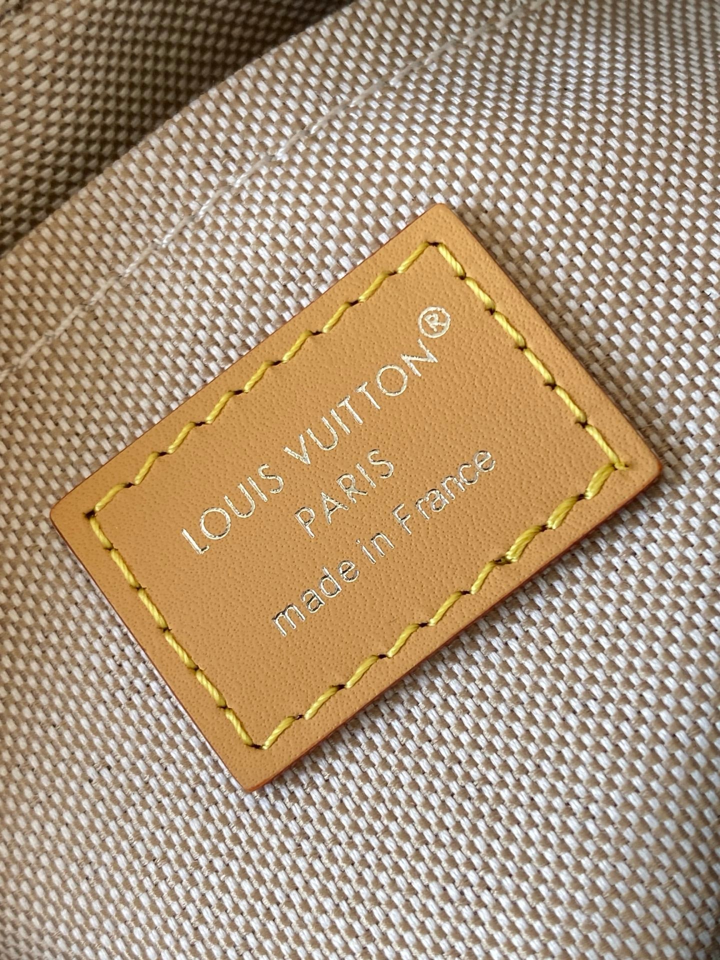 LV Trocadéro Wearable Wallet Camel Grey Monogram Coated Canvas
