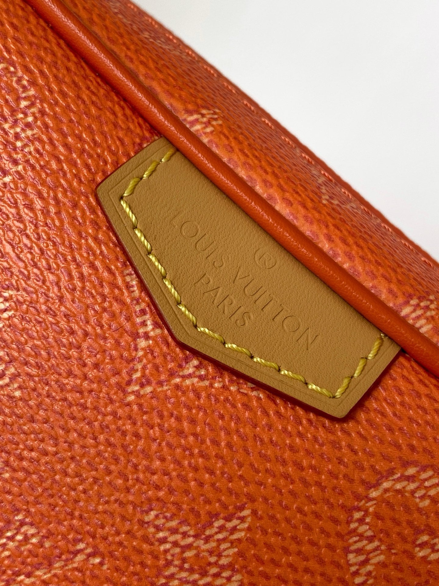 LV Trocadéro Wearable Wallet Orange Monogram Heritage Coated Canvas