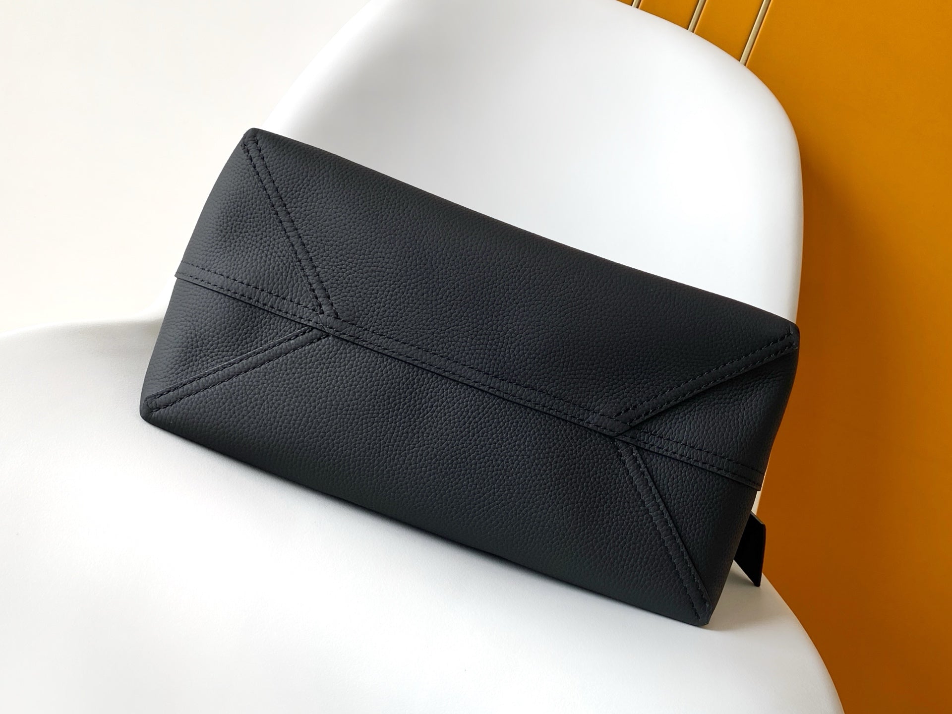 LV Verso Hobo Black Calfskin Suede