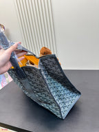 VILLETTE TOTE BAG 46 IN GREY GOYARDINE CANVAS