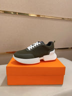 HM BOUNCING SNEAKER OLIVE WEAVE