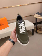 HM BOUNCING SNEAKER OLIVE WEAVE