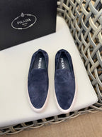 PRA LOAFER IN CERULEAN BLUE SUEDE