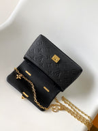 LV Nano Madeleine bag 21cm Black Cowhide 252075