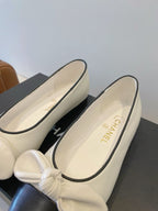 CC Classic Dancing Shoes Black White Sheepskin 530543