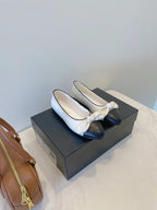 CC Classic Dancing Shoes Black White Sheepskin 530543