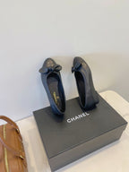 CC Classic Dancing Shoes Black Sheepskin 530544