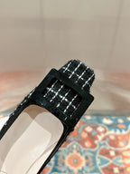 Viv Flats Shoe Black 0rigin@l Custom Material 247133