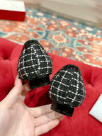 Viv Flats Shoe Black 0rigin@l Custom Material 247133