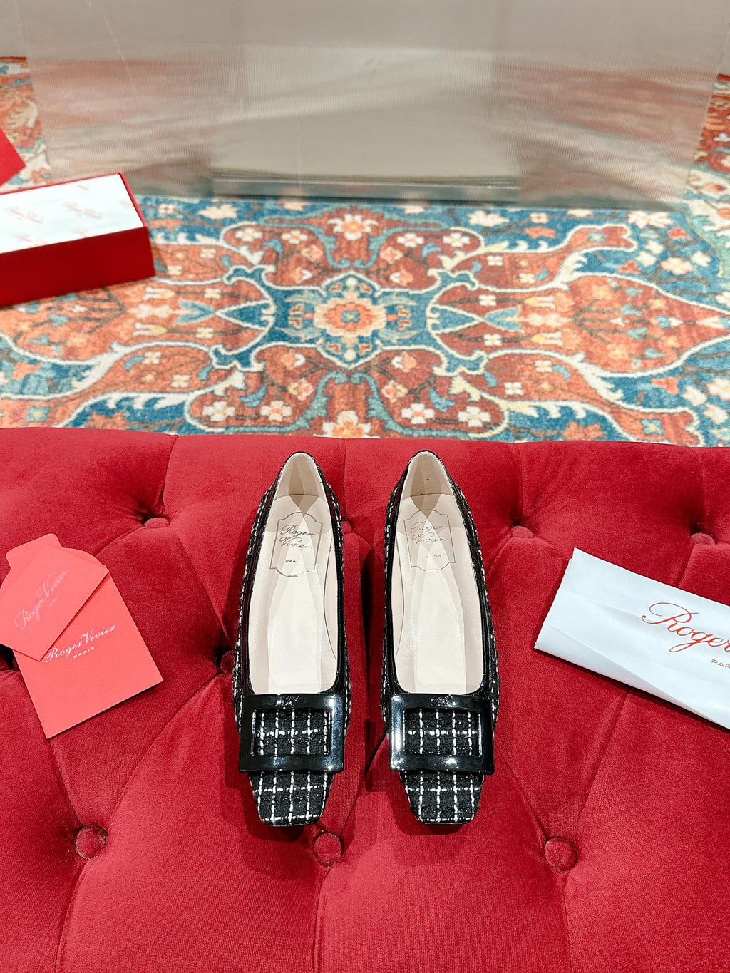 Viv Flats Shoe Black 0rigin@l Custom Material 247133