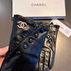 GLOVES IN BLACK LAMBSKIN 466772