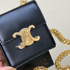 BOX TRIOMPHE 10 BLACK SHINY CALFSKIN