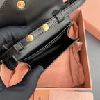 MICRO BAG 11 IN BLACK SMOOTH CALFSKIN