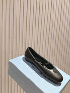 PRA 25s Ballet Flats Black Cowhide 449718