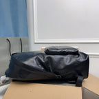 EXPLORER BACKPACK 47 IN BLACK ARENA LAMBSKIN
