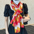 CC Scarf 200 CM In Colorful Linen Fabric 408758