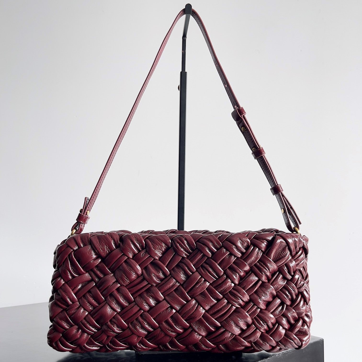 BV Kalimero chacha Bag 28.5cm Barolo Leather