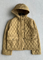 Bur 25 Quilted Jacket Dark Beige Polyester 300087