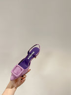 maysale 70 purple suede calfskin