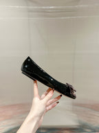 LV Popi Flat Ballerina Black Cowhide